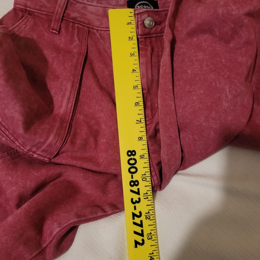High-Rise Wide Leg Jeans in Rose Wash - Picture 8 of 9